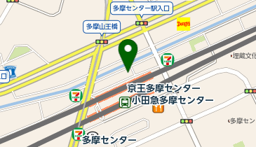 クワバラダンススクール多摩教室の地図画像