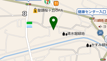 桜ケ丘陶芸倶楽部の地図画像