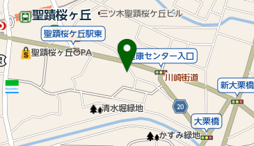 根岸諒バレエスクールの地図画像