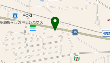 バレエスタジオフェアリーの地図画像