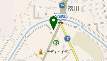 明治牛乳宝蔵橋販売所の地図画像