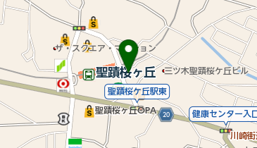 クリスタルコンタクトの地図画像