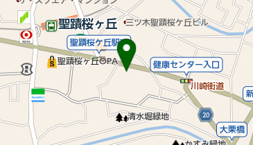 博蝶堂書店の地図画像