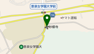 妙櫻寺の地図画像