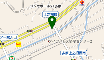 多摩技研有限会社の地図画像