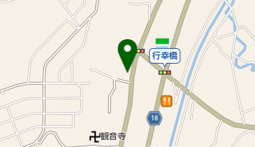 なかの美容室の地図画像