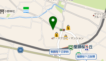 ヘア&メイクバースデイザ・スクエア店の地図画像