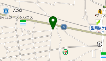 梅美園の地図画像