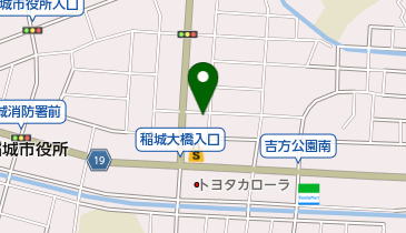 稲城園芸の地図画像