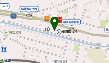 稲城市 中央文化センターの地図画像
