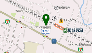 巴屋クリーニング店の地図画像