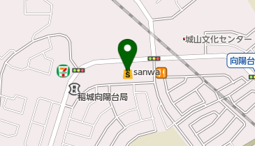 二葉クリーニング三和向陽台店の地図画像