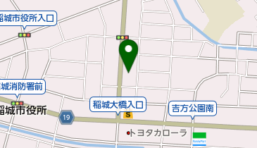 ピザーラ稲城店の地図画像