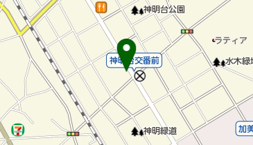 SBS羽村の地図画像