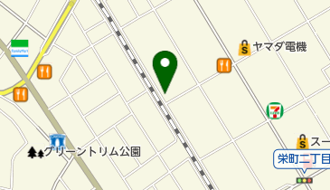 おざく台キリスト教会の地図画像