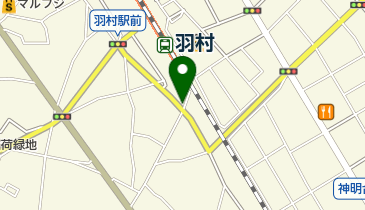 スナック開の地図画像