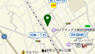 スナック向日葵の地図画像