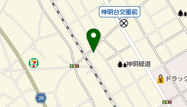 大野獣医科の地図画像