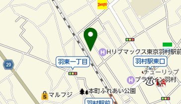 美容室あるぱの地図画像