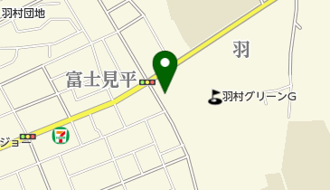 ヘアーサロンアルファの地図画像