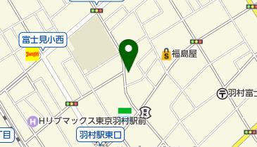 ヘアーカットサロンやざわの地図画像