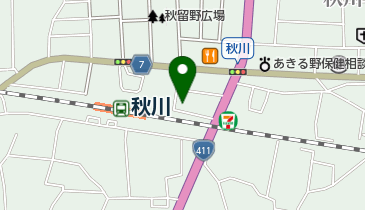 ニチイケアセンターあきる野の地図画像