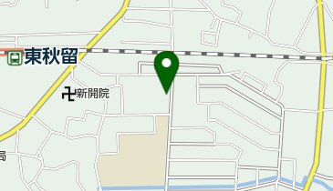 ウシハマクリーニング 東秋留店の地図画像