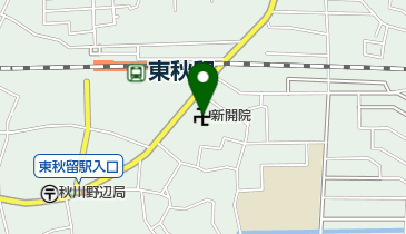 新開院の地図画像