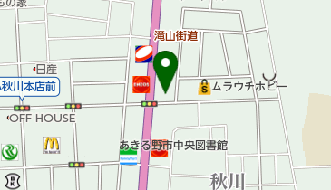 あきるの波多野整骨院の地図画像