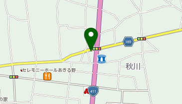 オートファイブの地図画像