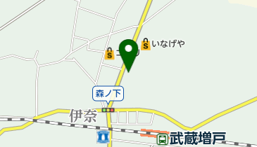 伊奈獣医科の地図画像