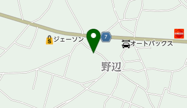 ながた美容室の地図画像