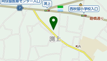 はしもと美容室の地図画像