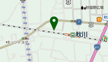 中村薬局 あきる野店の地図画像