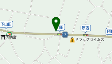 髪ショップH2の地図画像