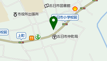 林理髪店の地図画像