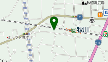 ビーナスヘアーサロンの地図画像