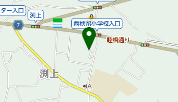 山上理容所の地図画像