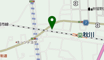 依田理容室の地図画像