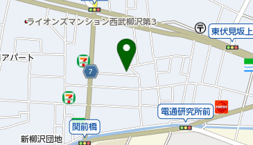 浅川ピアノ・声楽教室の地図画像
