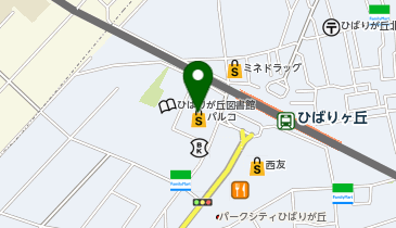 パルコひばりが丘靴・カバンリュテスの地図画像