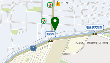 西東京市 東伏見コミュニティセンターの地図画像