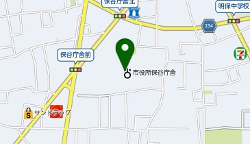 西東京市 タクトホームこもれびグラファーレ(GRAFARE)ホールの地図画像