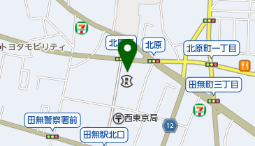 田無ダンス教室の地図画像
