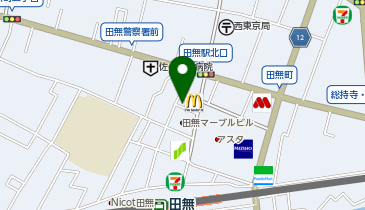 竹原惠子英語教室の地図画像