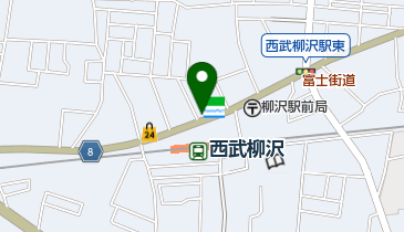 雪印牛乳柳沢販売所の地図画像