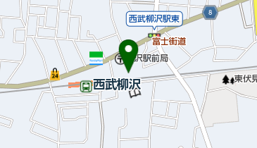 日本キリスト教団柳沢教会の地図画像