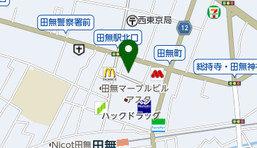 田無妙本教会の地図画像