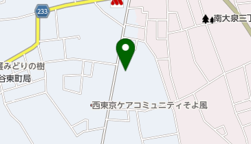 スバルチェーンの地図画像