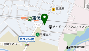 東京都アイスホッケー連盟の地図画像